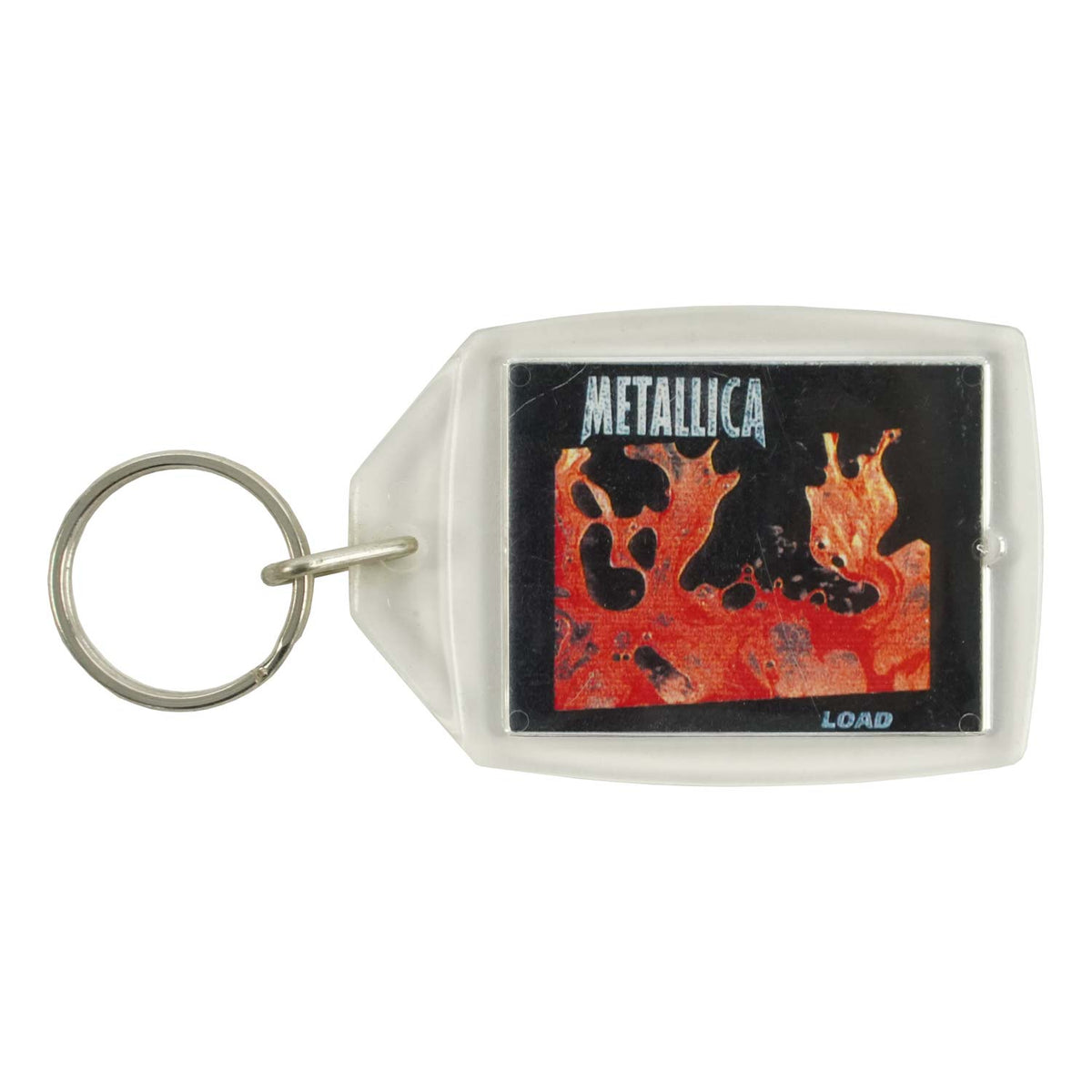 Metallica Plastic Key Chain Front