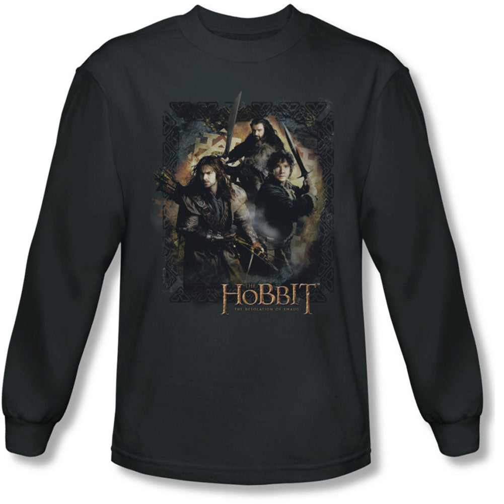 The Hobbit Weapons Drawn Long Sleeve Front