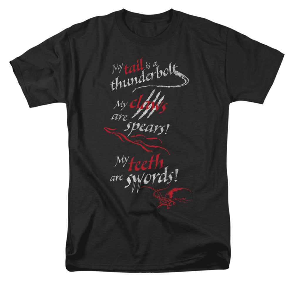 The Hobbit Tail Claws Teeth T-shirt