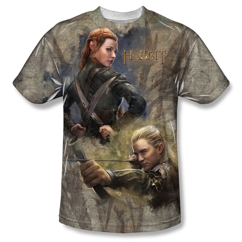 The Hobbit Elves Sublimation T-shirt