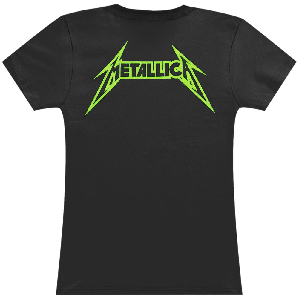 Metallica Bolt Junior Top Back