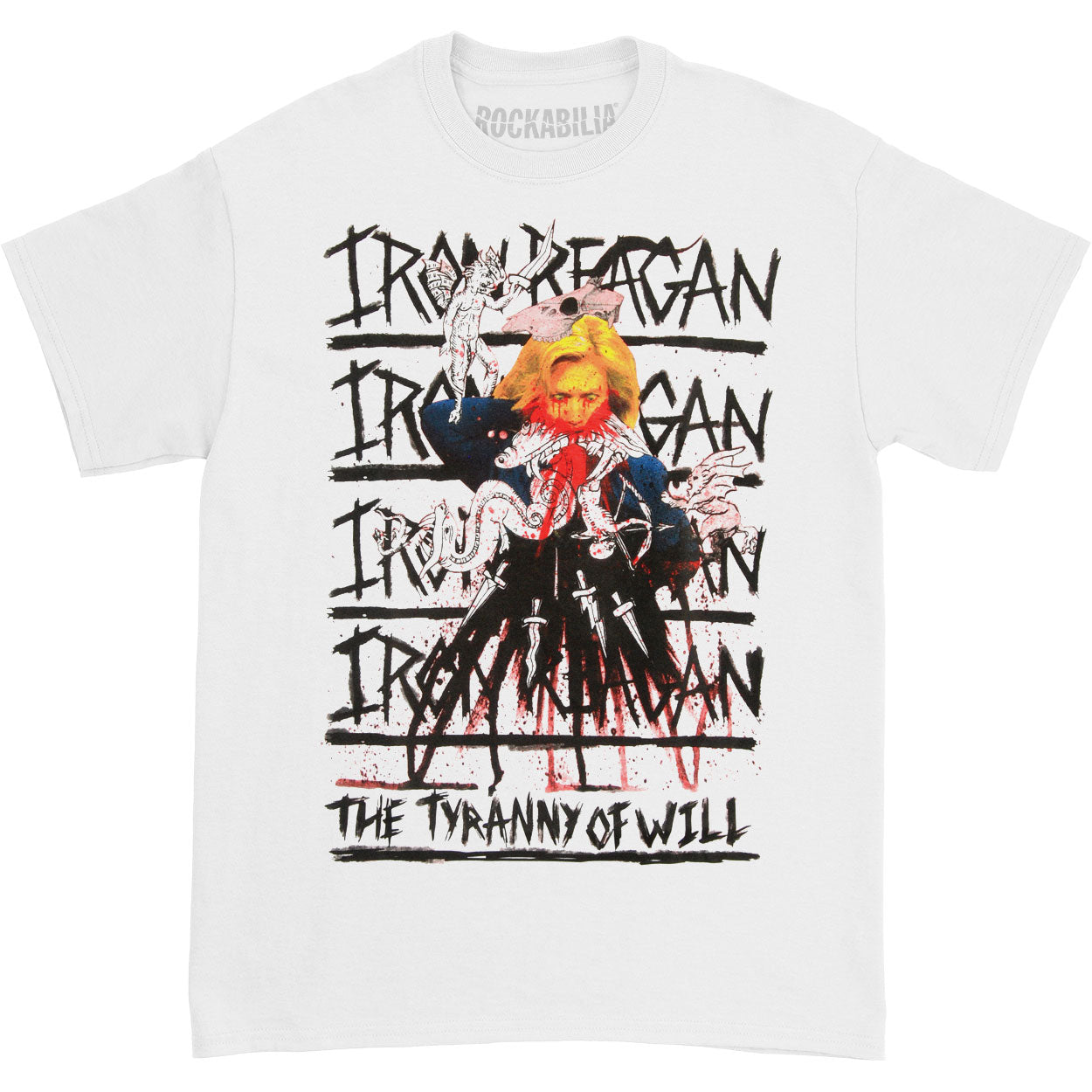 Iron Reagan The Tyranny of Will T-shirt Front
