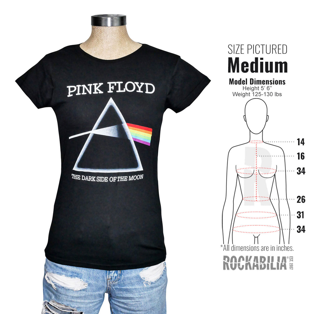 Pink Floyd Refract Tissue Junior Top Alt 3