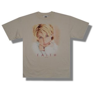 Faith Hill Portrait Sizes Run A Little Big T-shirt Front