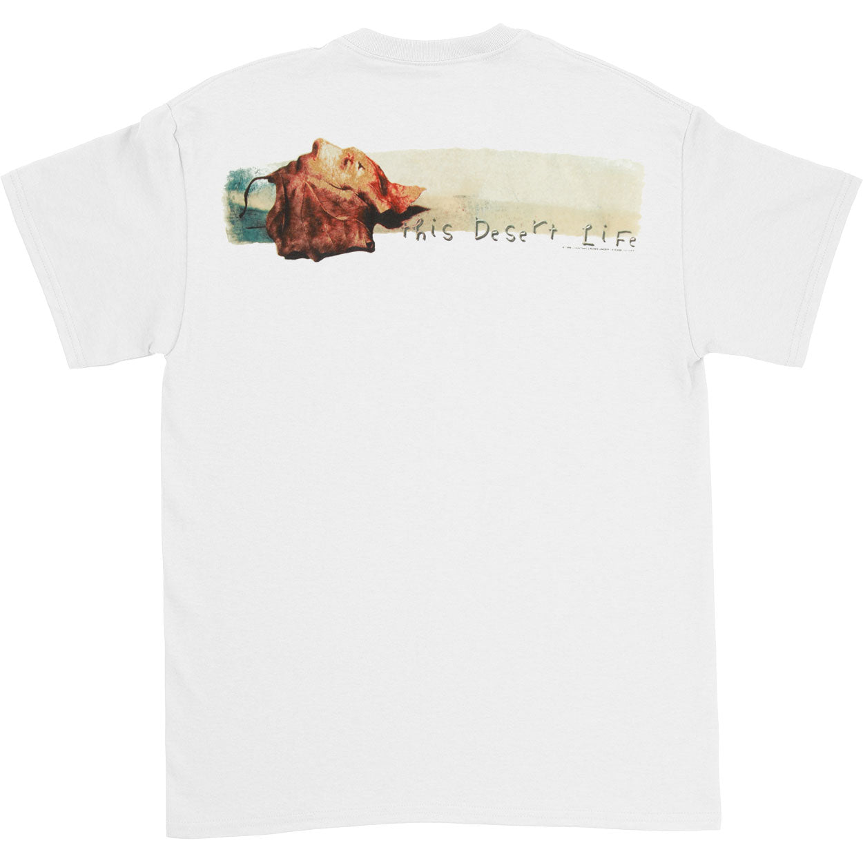 Counting Crows Leaf Face T-shirt