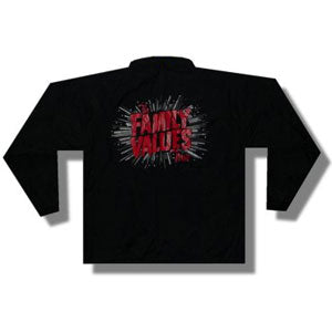 Family Values Tour Logo 2001 Windbreaker Back