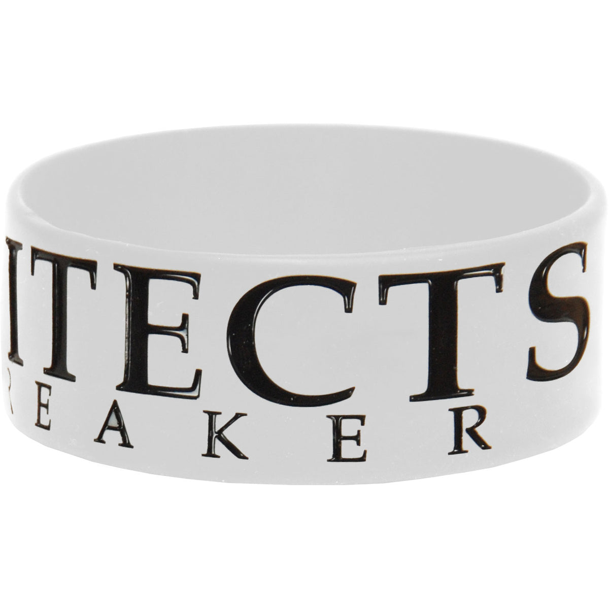 Architects Daybreaker Rubber Bracelet Back