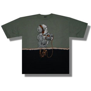 Korn CD Player Tie Dye T-shirt Front
