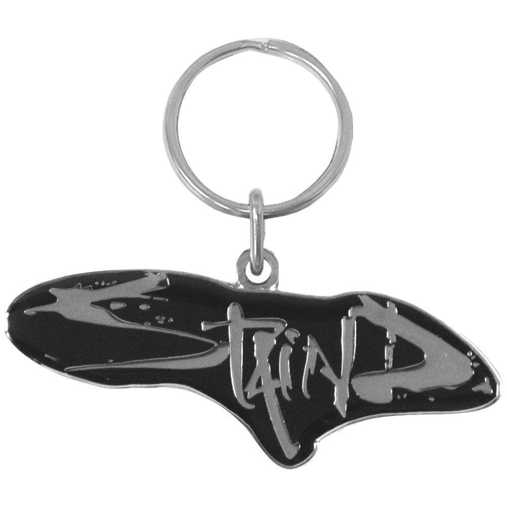 Staind Logo Metal Key Chain Front