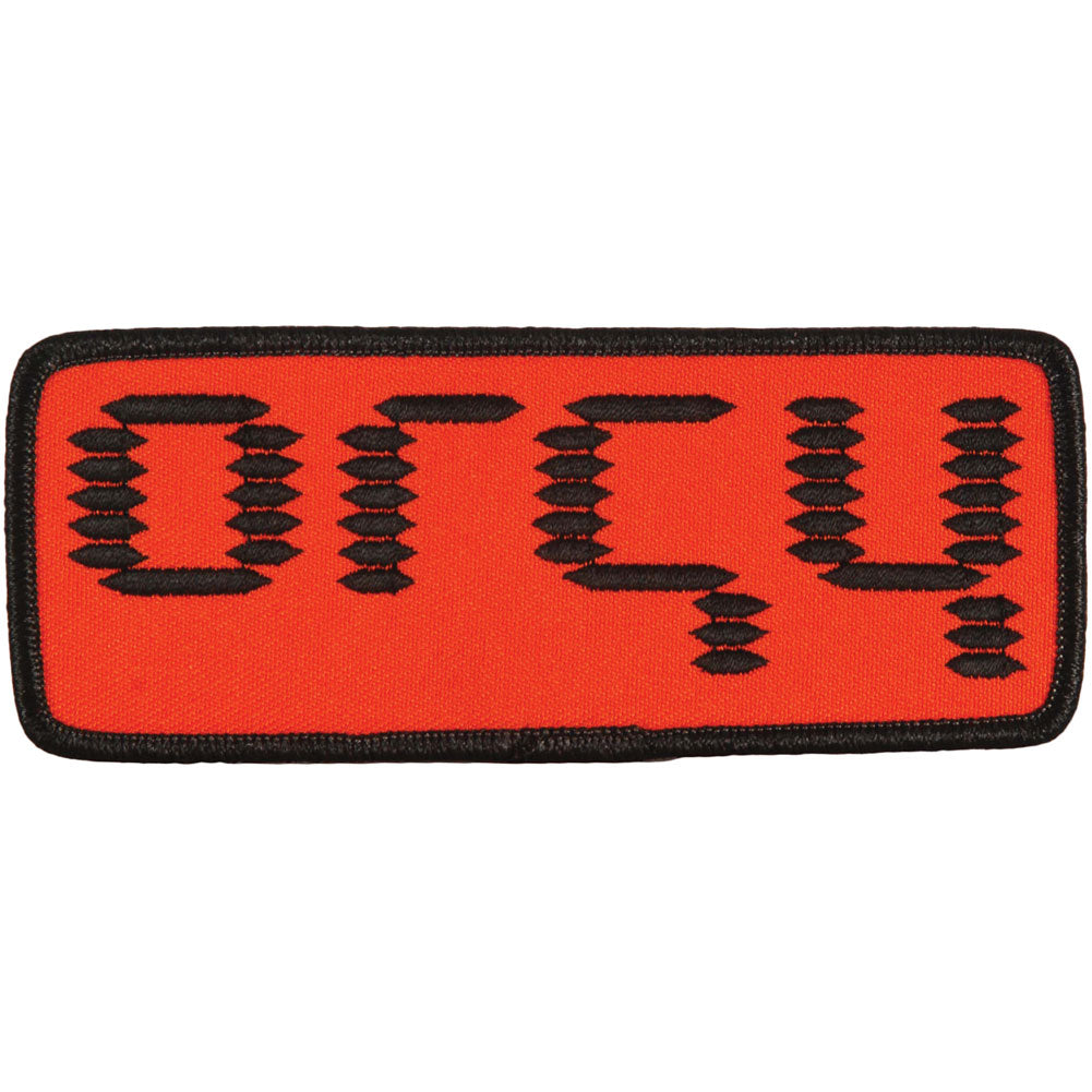 Orgy Logo Embroidered Patch Front