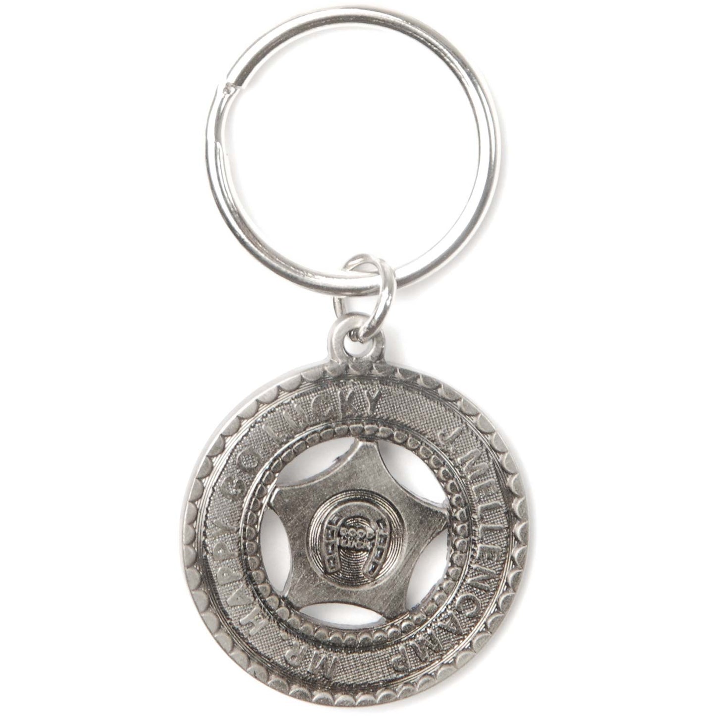 John Mellencamp Star Metal Key Chain Front