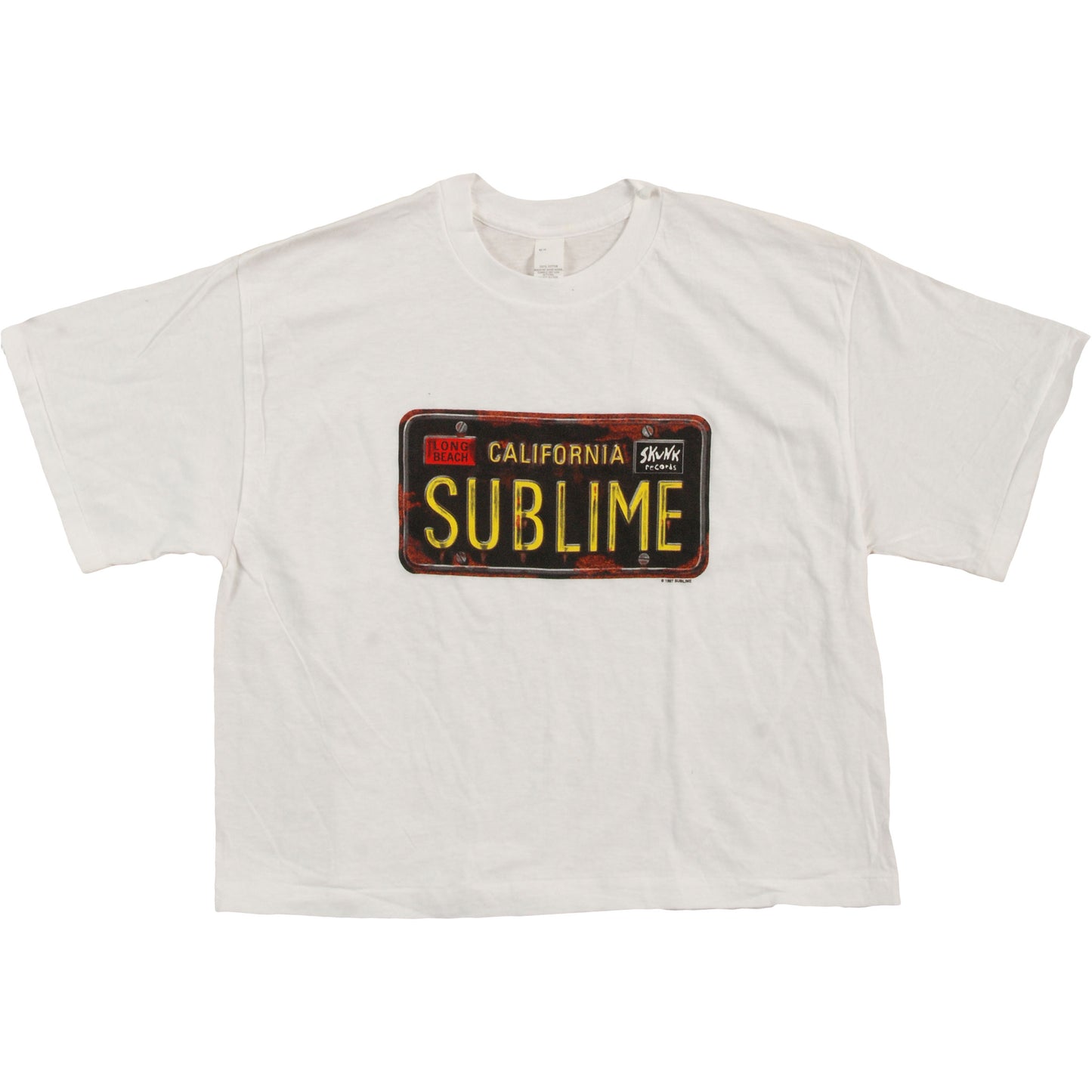 License Plate Junior Top