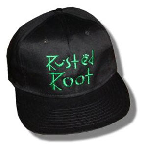 Rusted Root Green Logo Baseball Cap