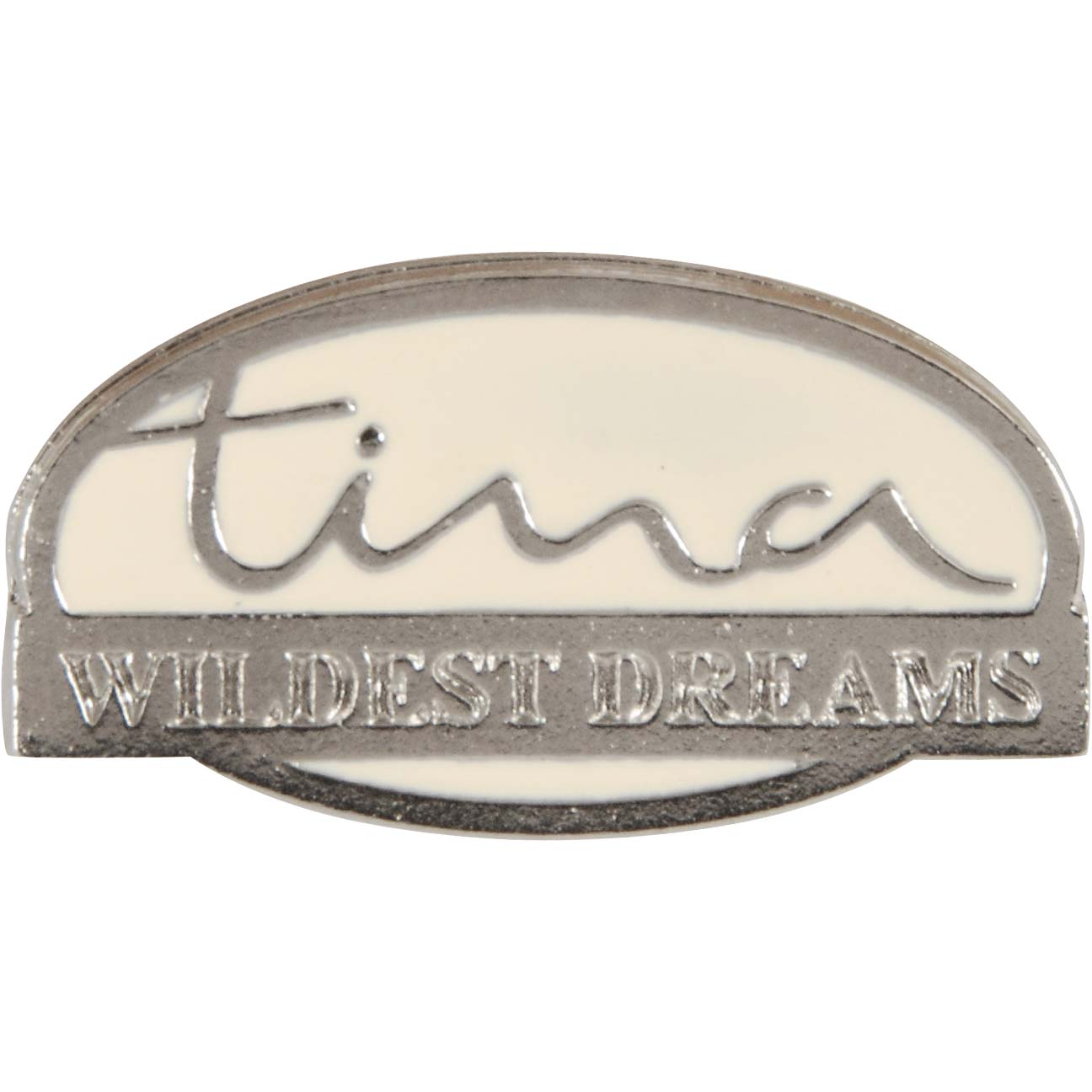 Tina Turner Dreams Pewter Pin Badge Front