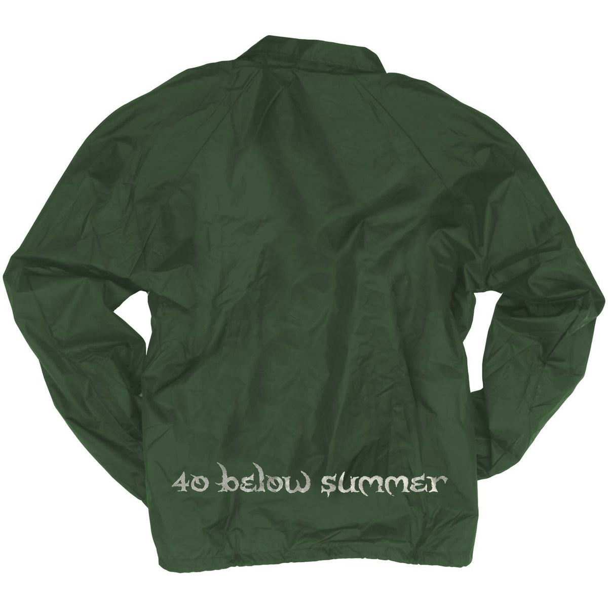 40 Below Summer Logo Windbreaker Back