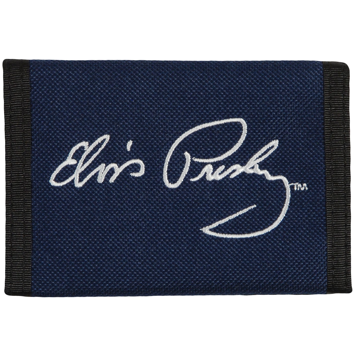 Elvis Presley Mic Signature Tri-Fold Wallet Back