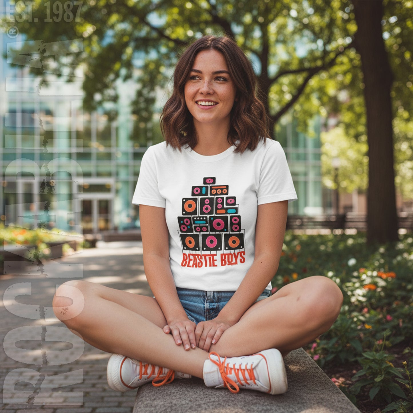 Boom Boxes Jr T Tissue Junior Top