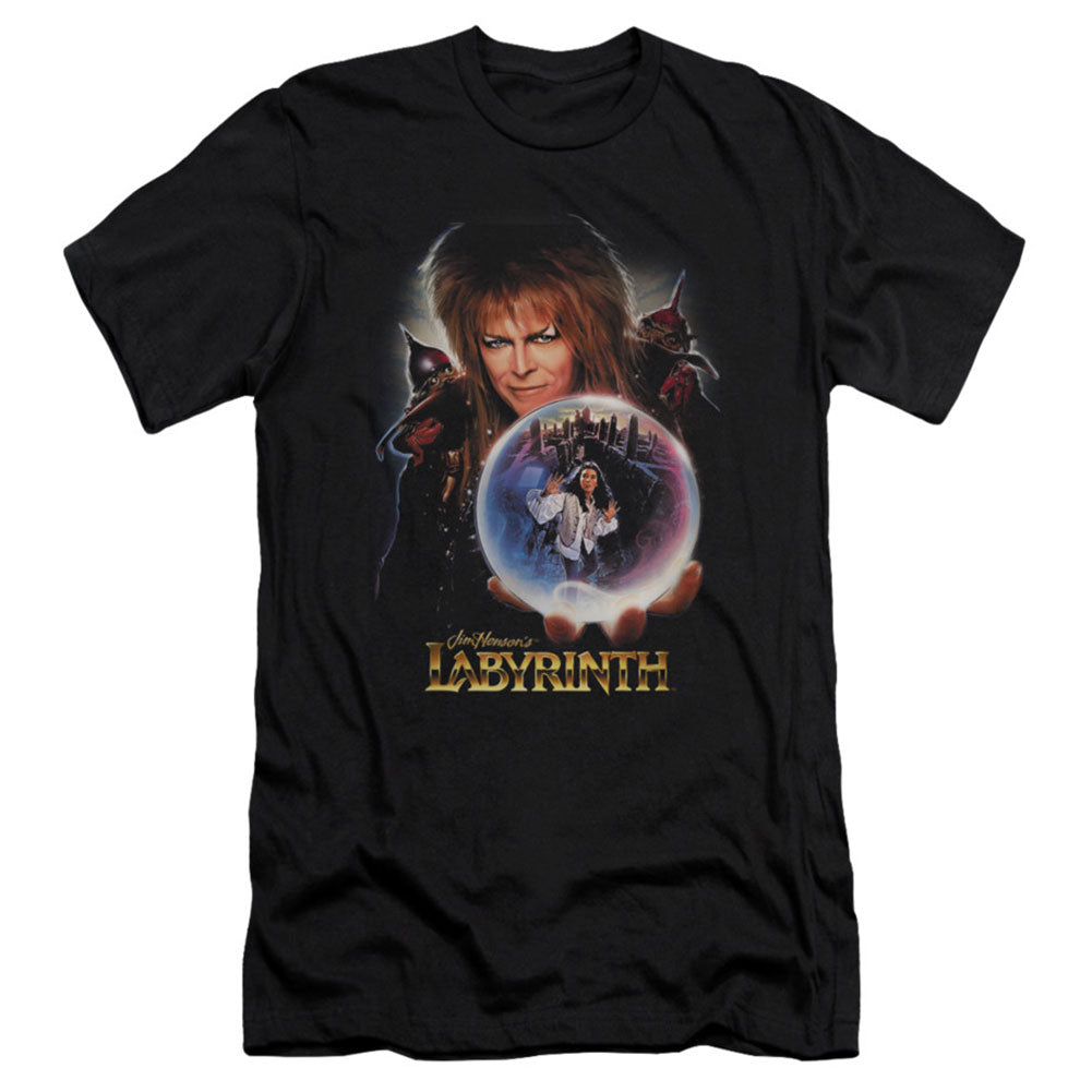 Labyrinth I Have A Gift Slim Fit T-shirt Front