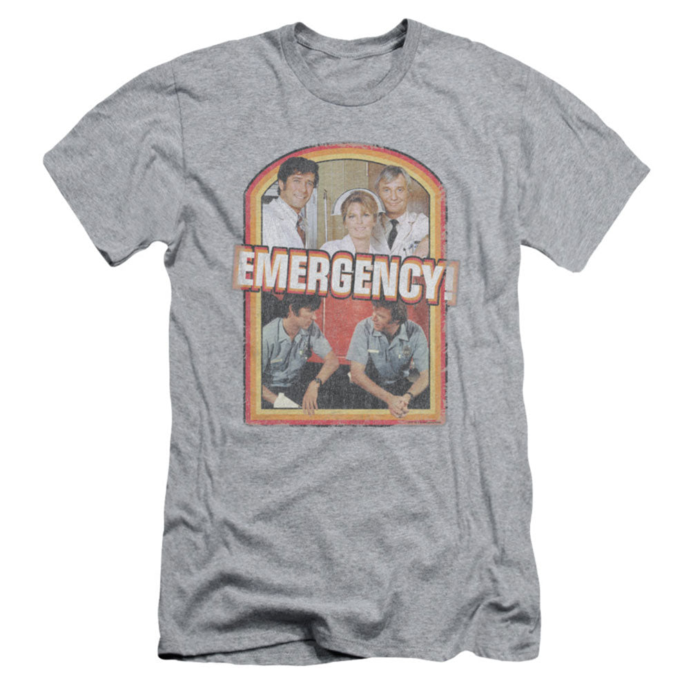 Emergency! Retro Cast Slim Fit T-shirt