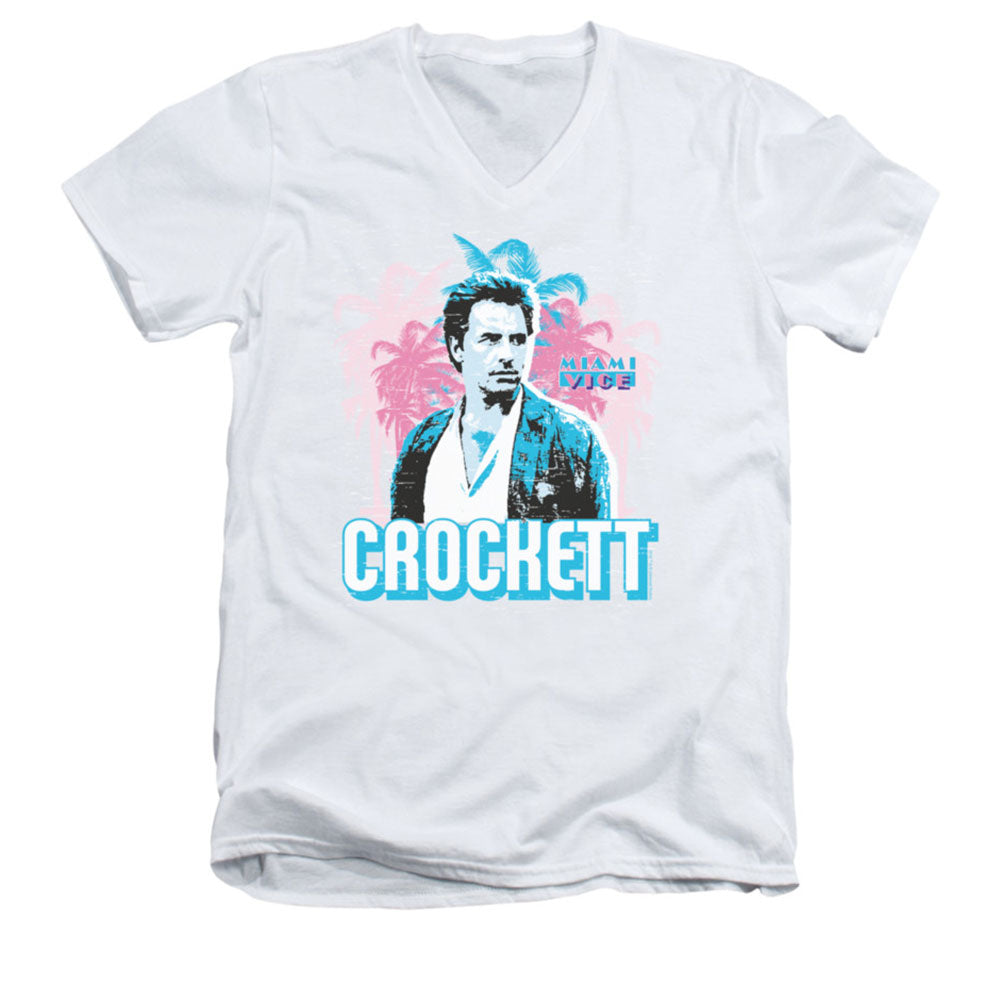 Miami Vice Crockett Slim Fit T-shirt Front