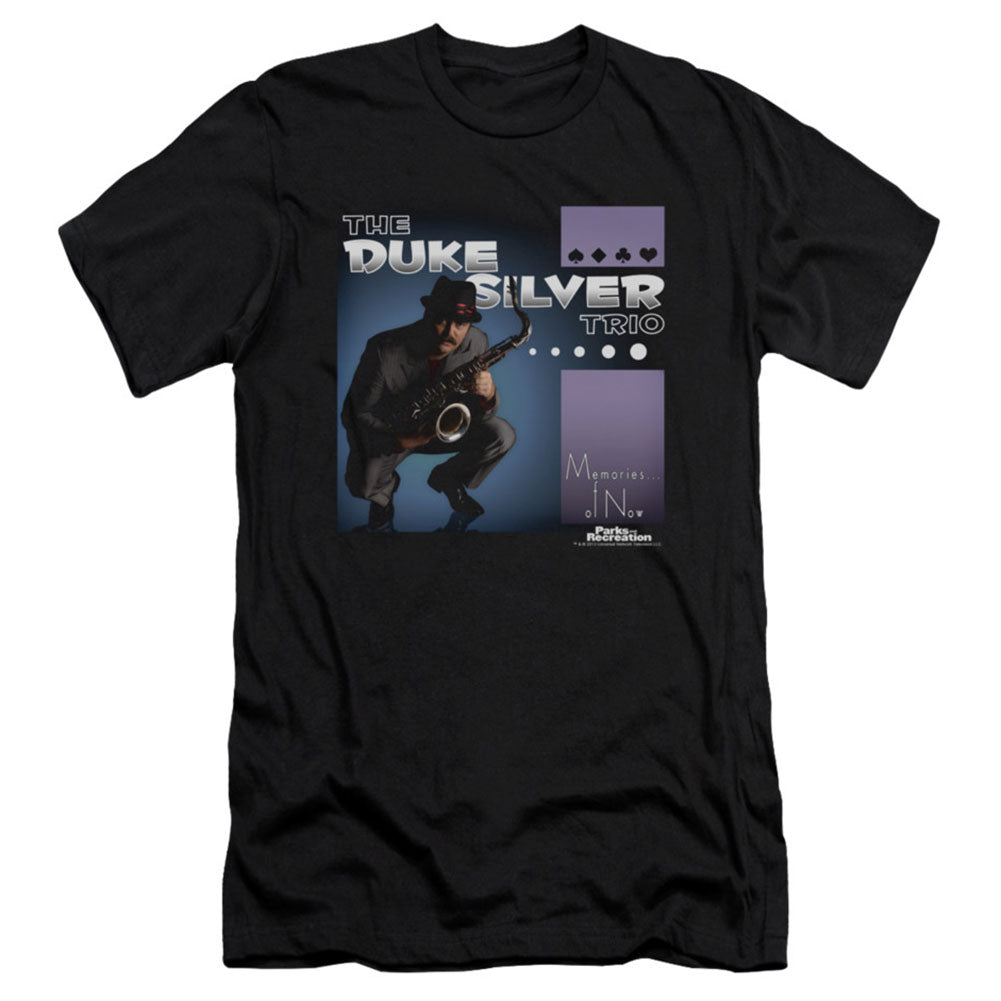Parks And Recreation Album Cover Slim Fit T-shirt