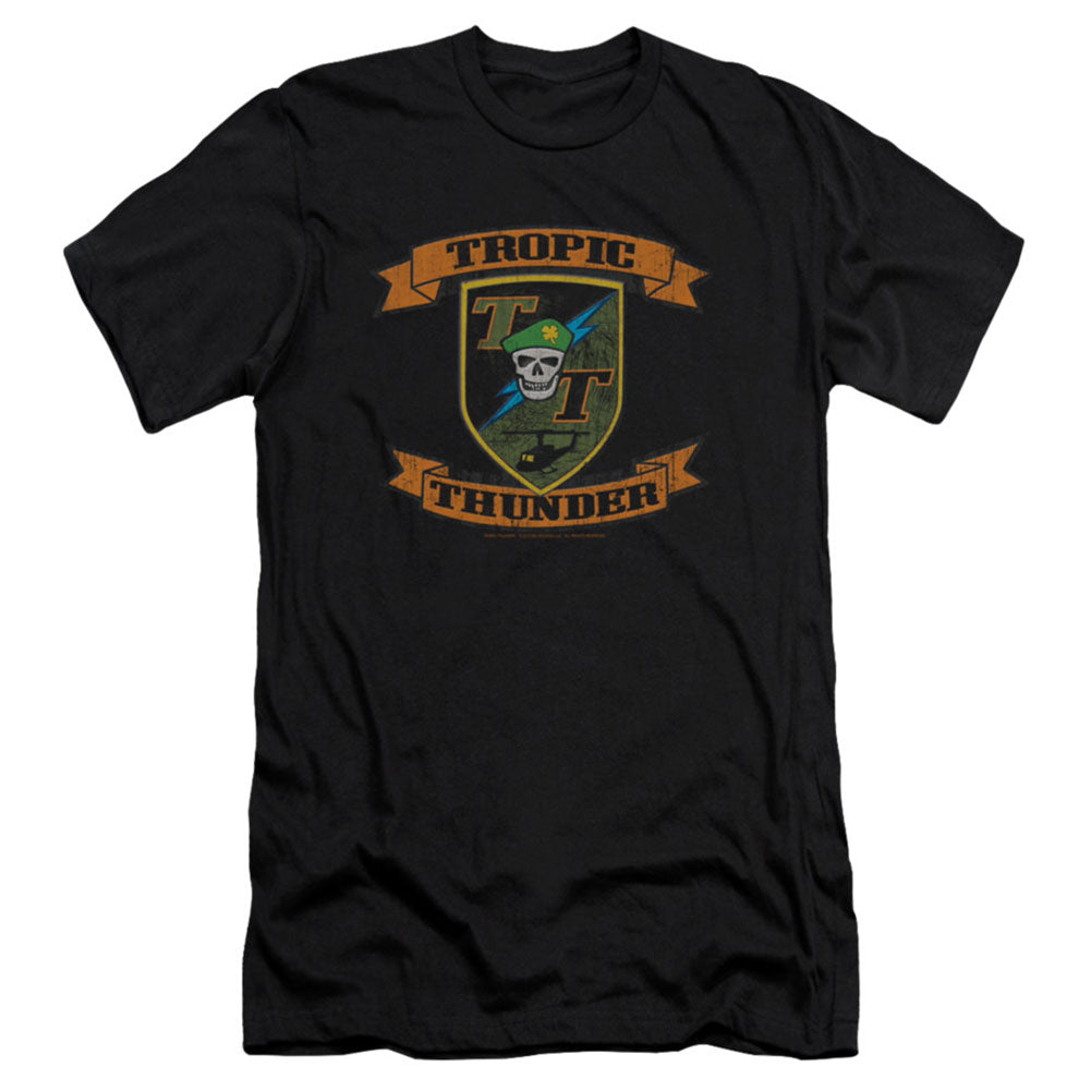 Tropic Thunder Patch Slim Fit T-shirt Front