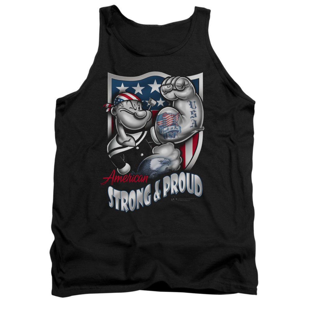 Popeye Strong & Proud Mens Tank