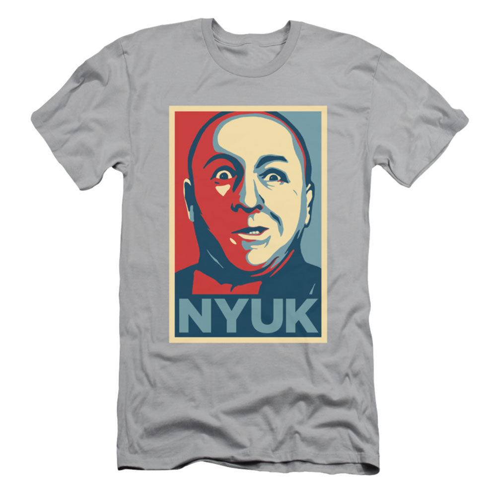 Three Stooges Nyuk Slim Fit T-shirt Front