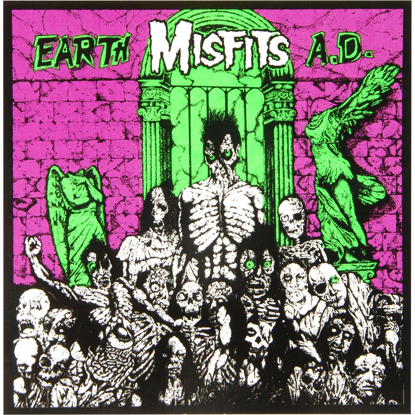 Misfits Earth A.D. (4" x 4") Sticker Front