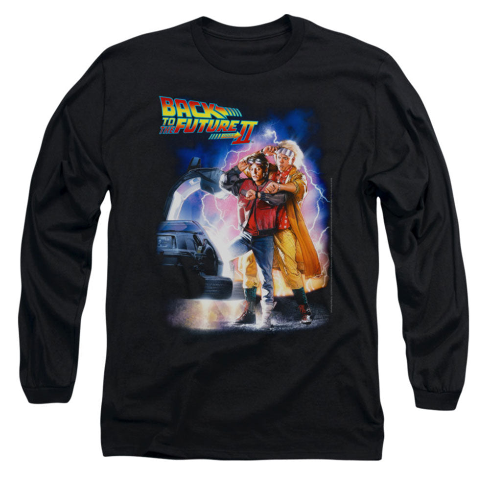 Back To The Future Poster Long Sleeve Front