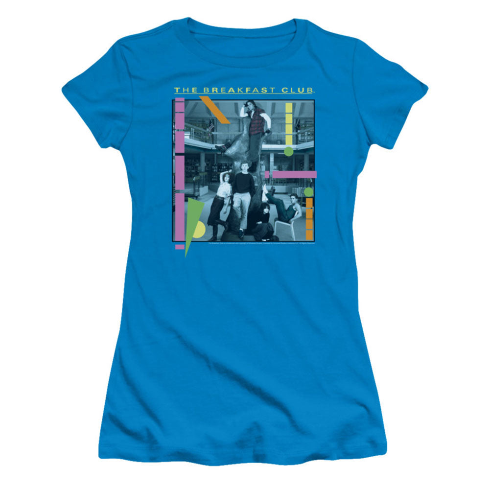 Breakfast Club Tree Cap Sleeve Junior Top Front
