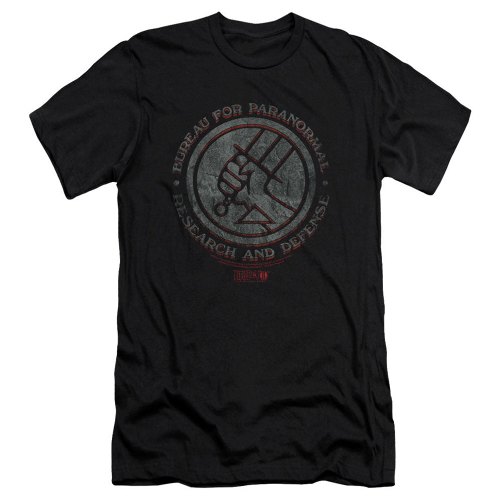 Hellboy Bprd Stone Slim Fit T-shirt Front