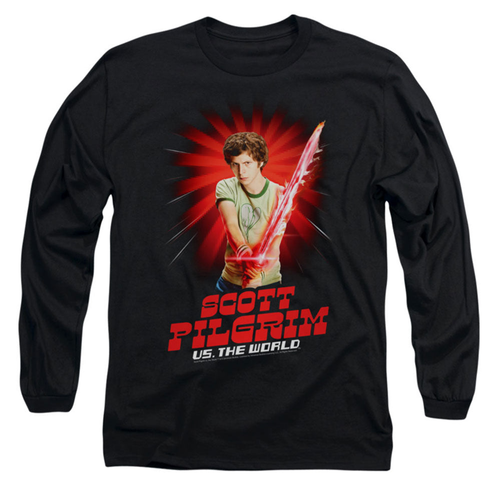 Scott Pilgrim Super Sword Long Sleeve Front