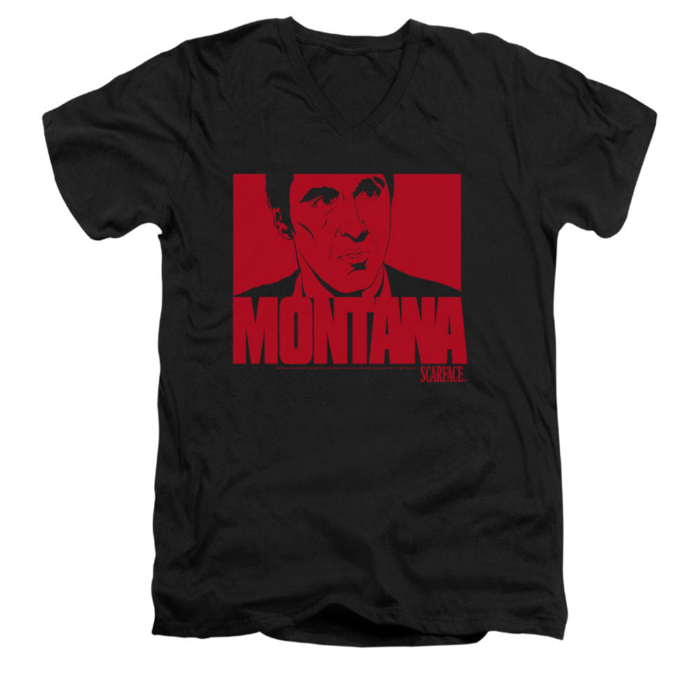 Scarface Montana Face Slim Fit T-shirt Front