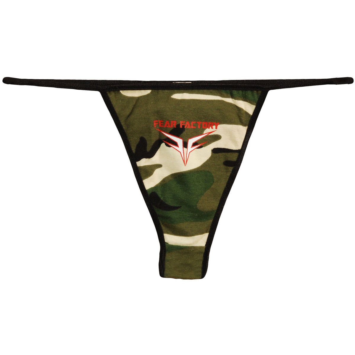 Fear Factory Camouflage Thong Front