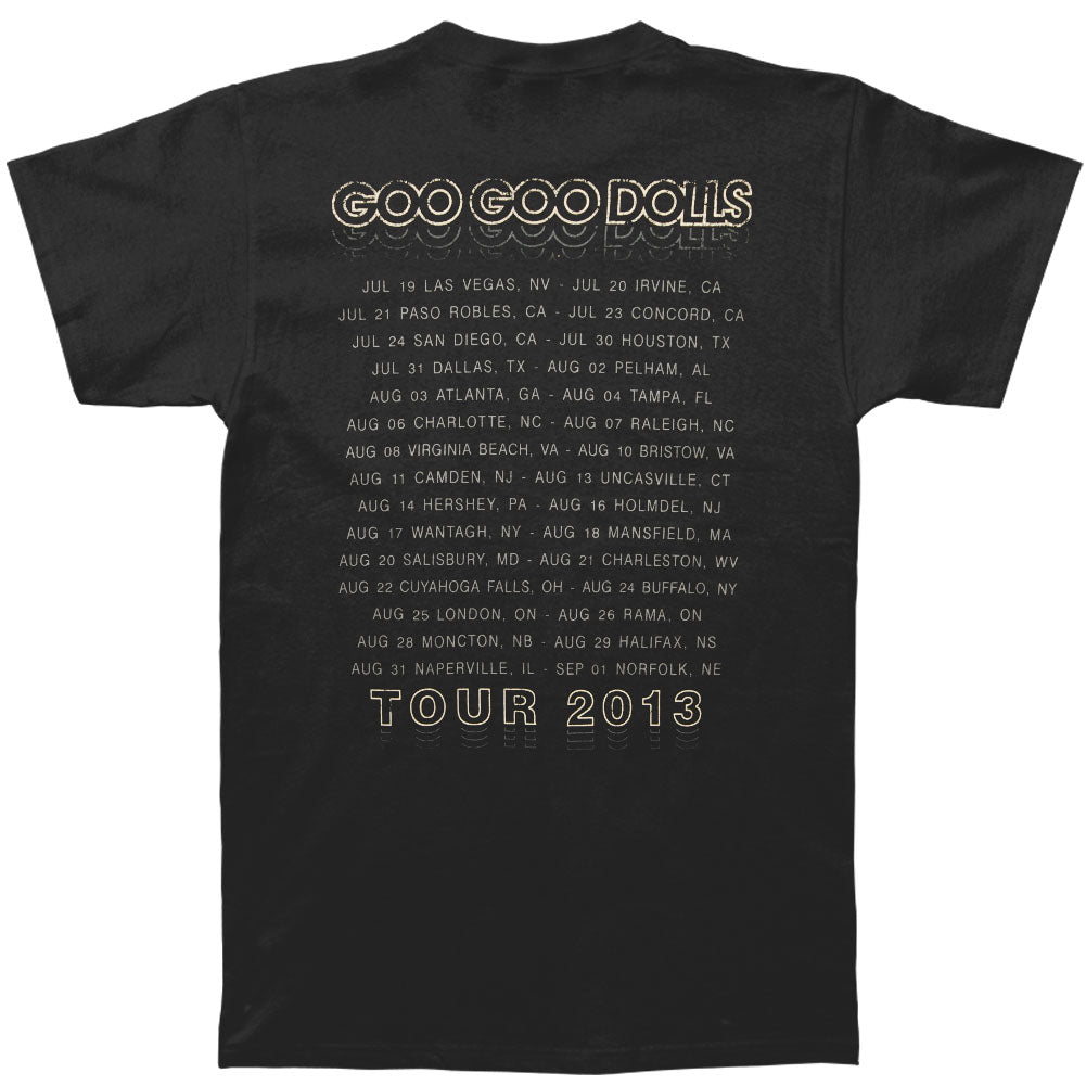 Goo Goo Dolls Shadow Photo 2013 Tour (Limited Quantity) Slim Fit T-shirt Back