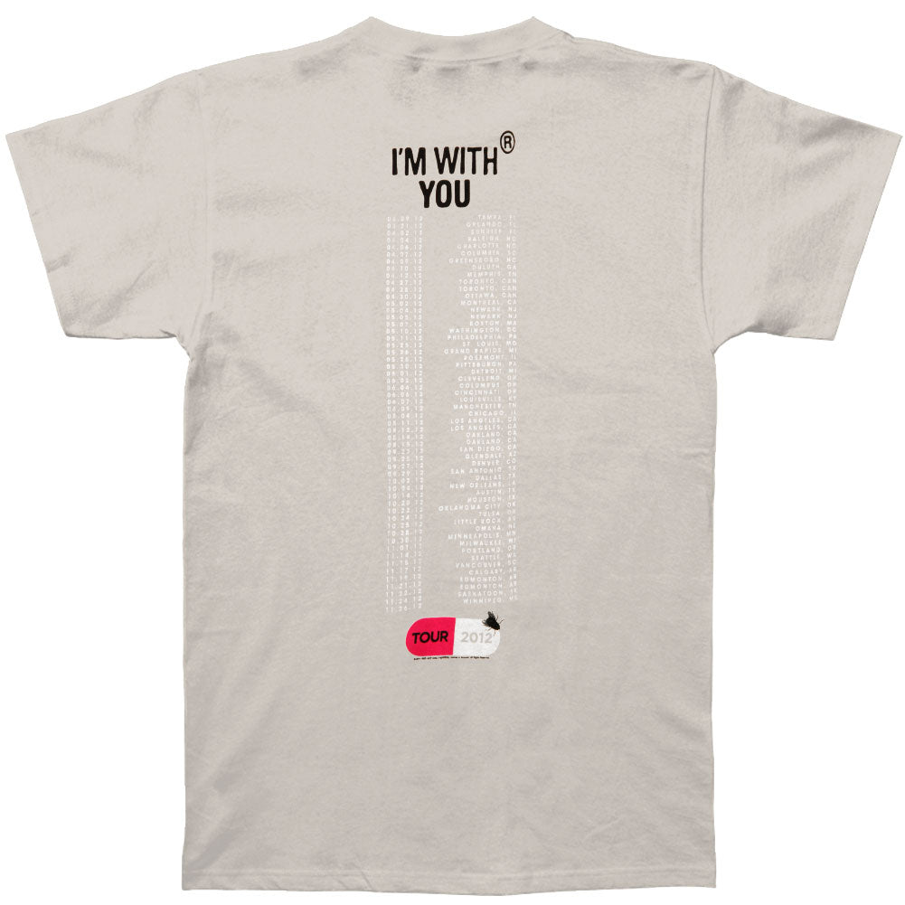 Official Red Hot Chili Peppers I'm With You Slim Fit T-shirt