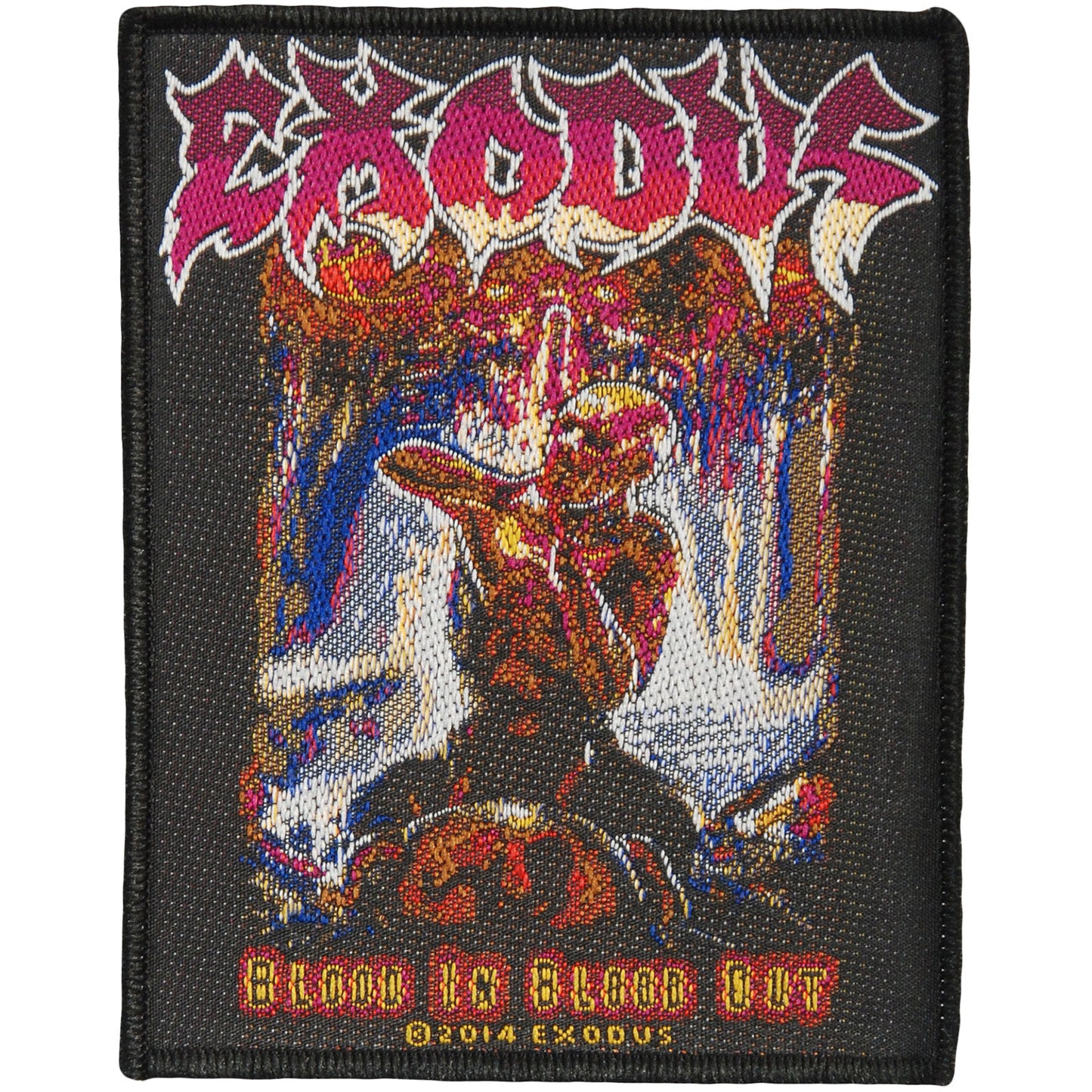 Exodus Blood In Blood Out Woven Patch