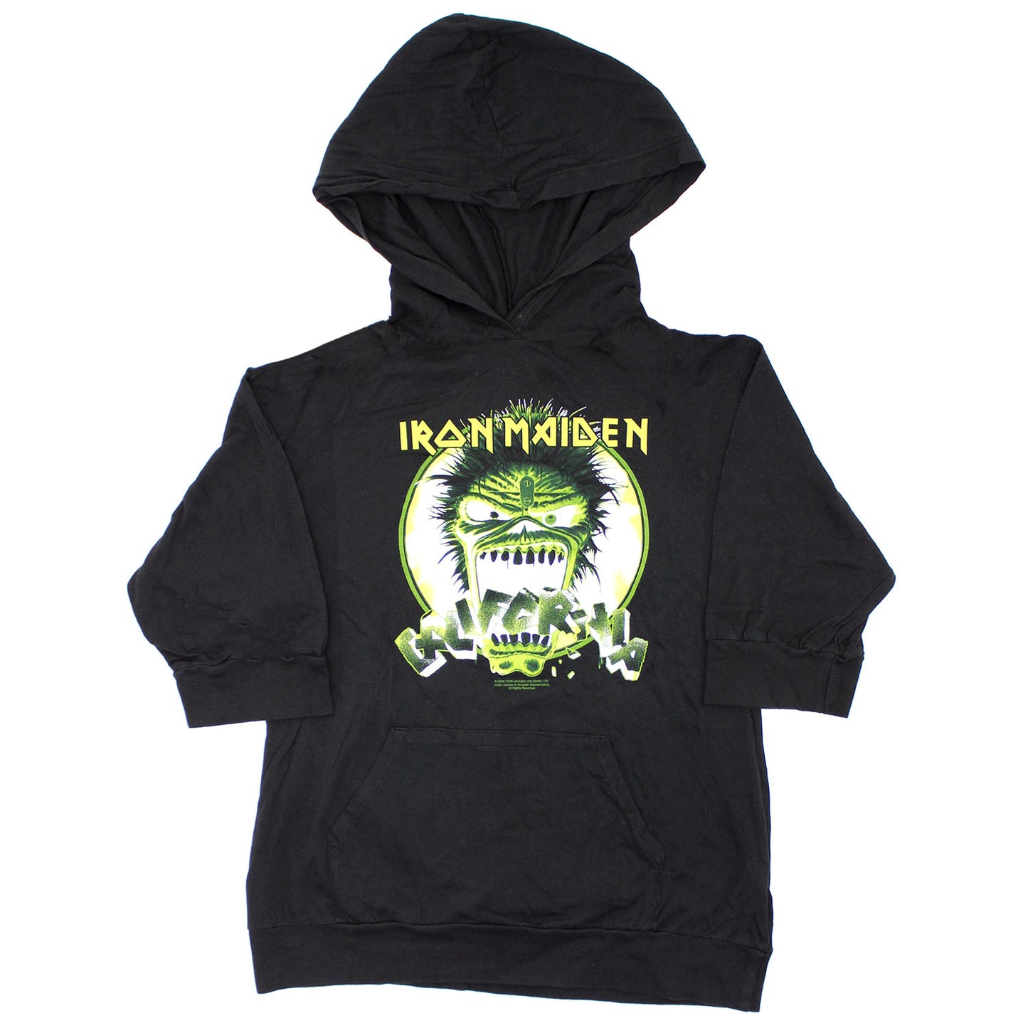 Iron Maiden California Girls Jr Hooded Sweatshirt Front