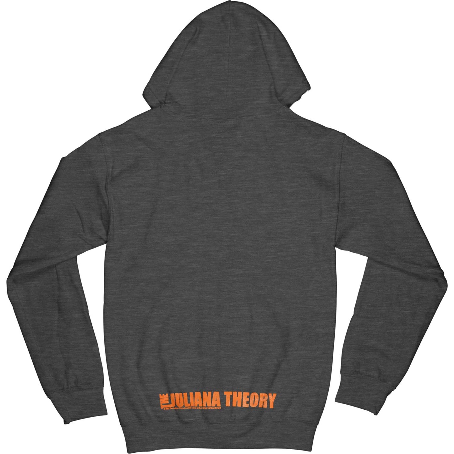 Juliana Theory Running Man Zippered Hooded Sweatshirt Back