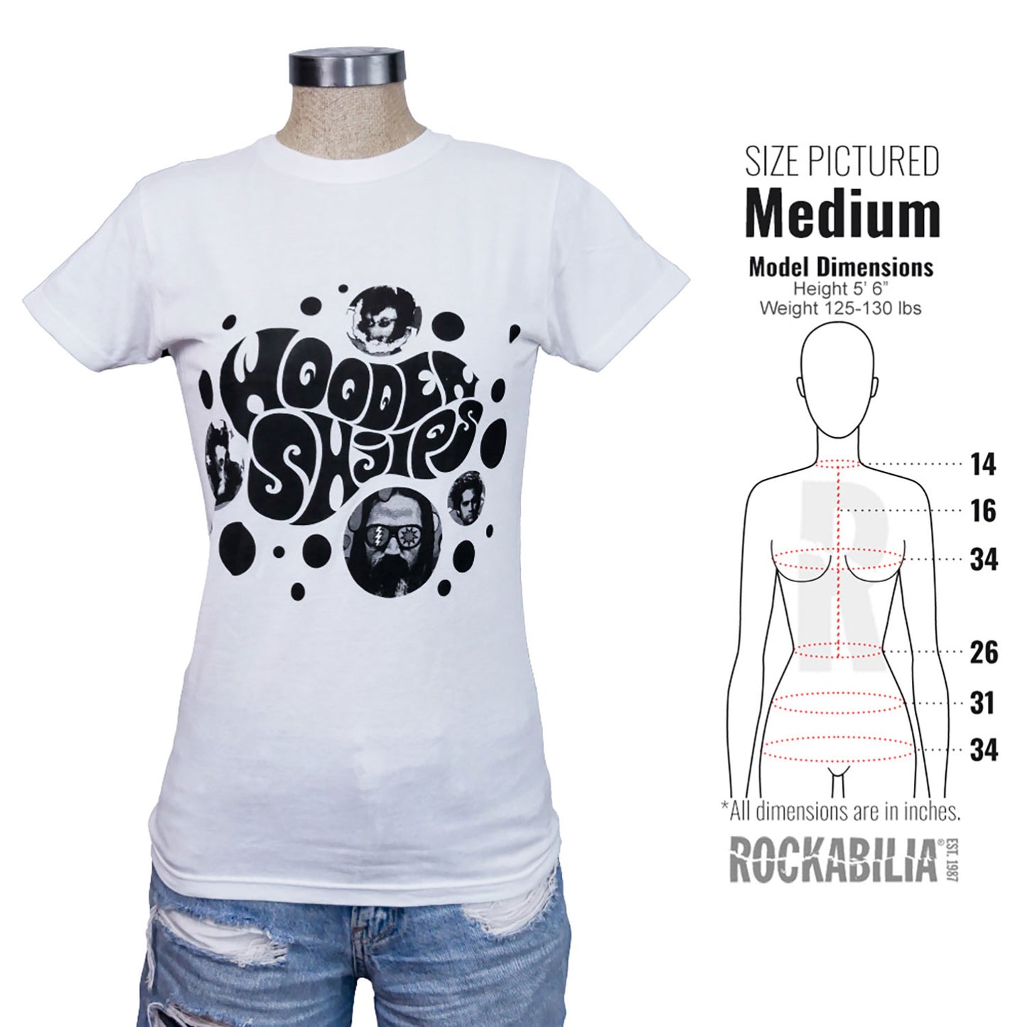 Wooden Shjips Girl's Back to Land Junior Top Alt 3