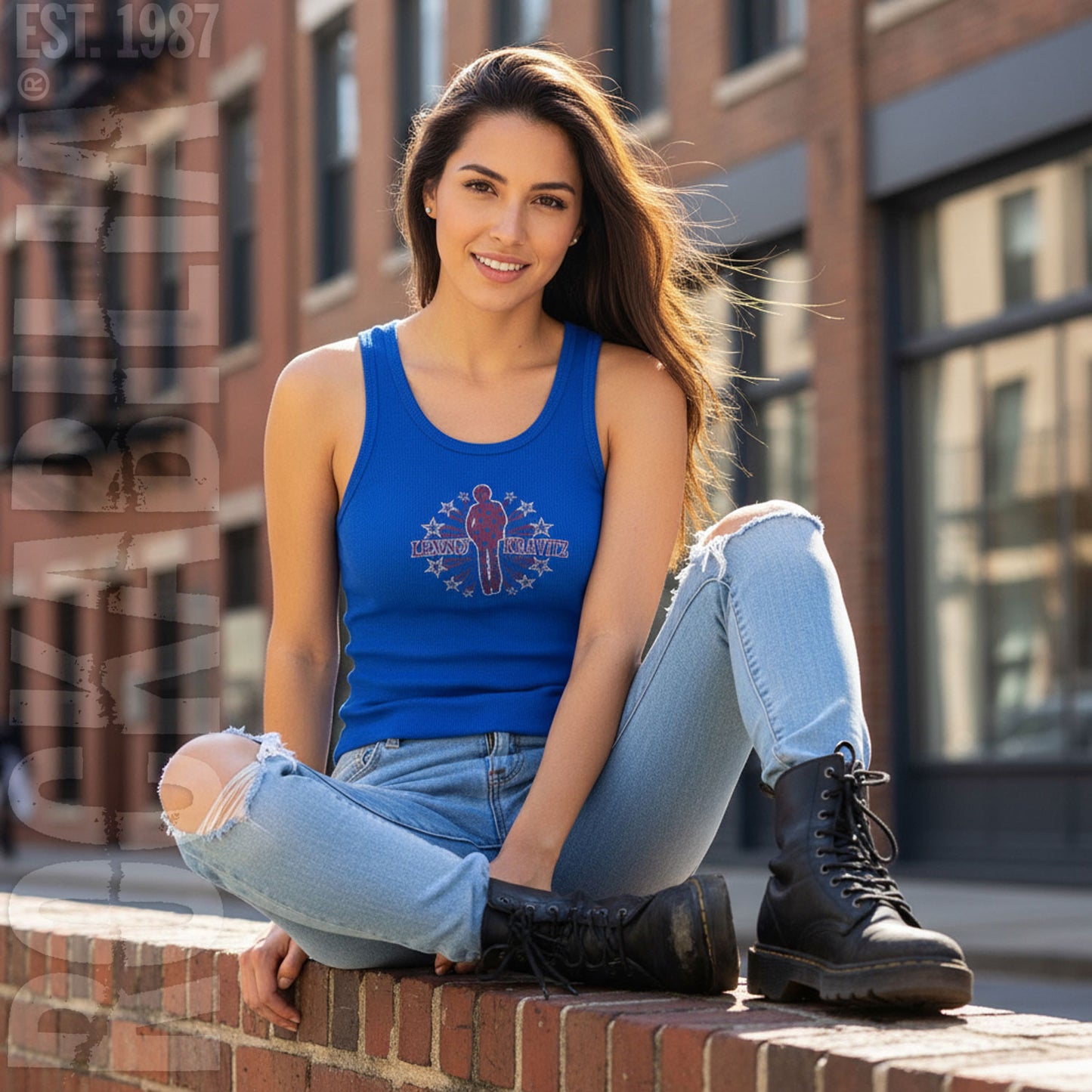 Lenny Kravitz Sexy Womens Tank Alt 2