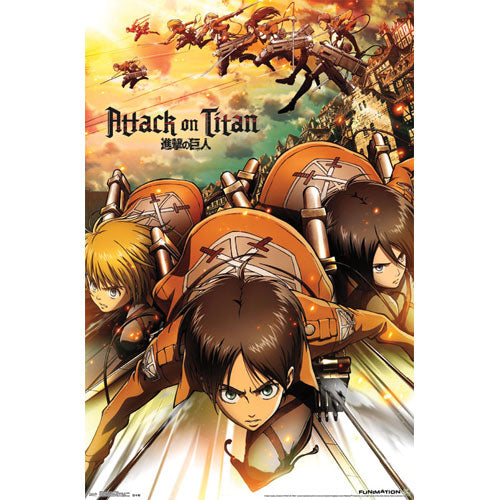 Attack On Titan Attack Domestic Poster