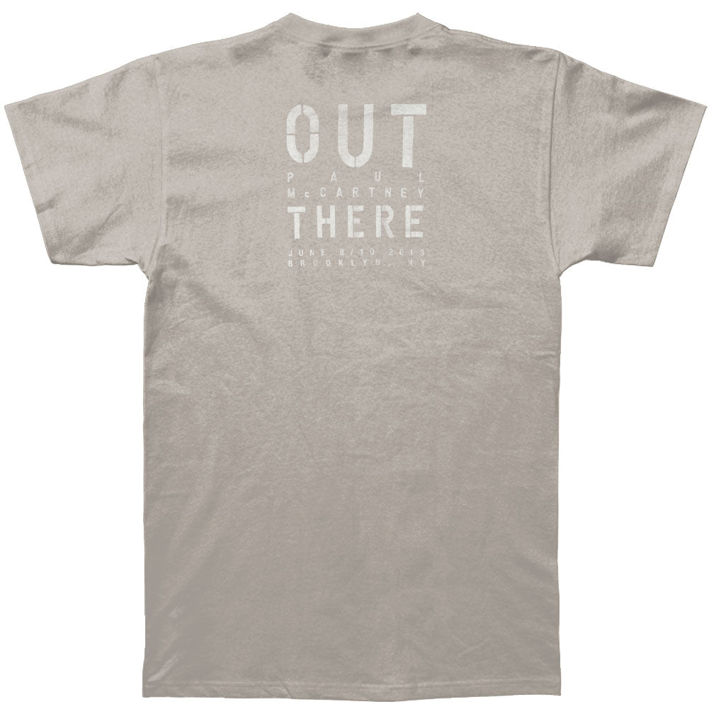 Paul Mccartney Out There Brooklyn Event Slim Fit T-shirt Back