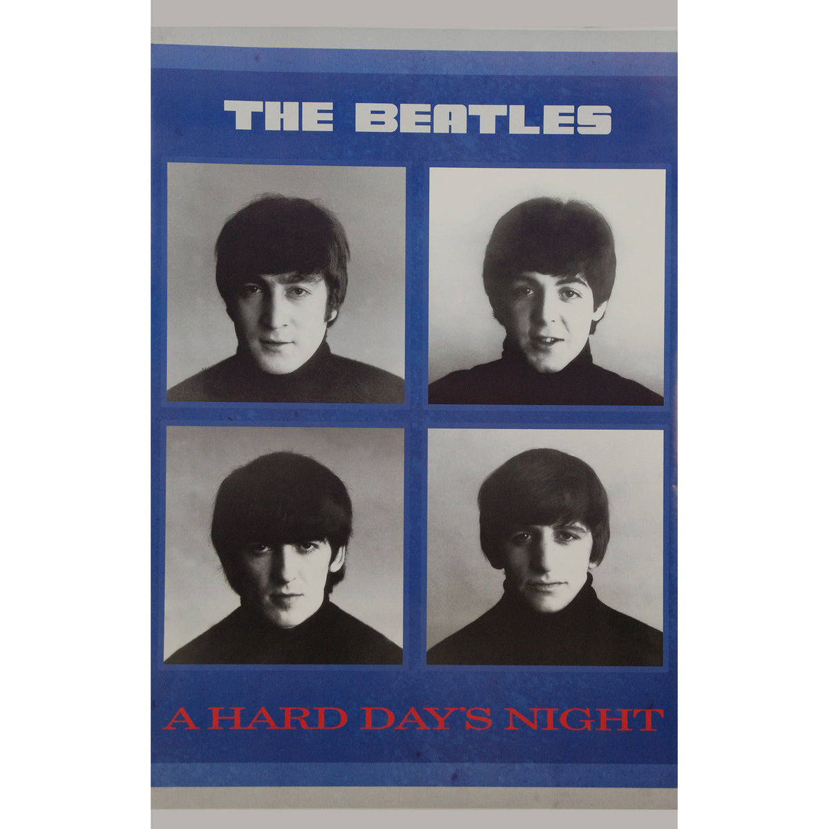 Beatles A Hard Days Night Domestic Poster Front
