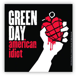 Green Day American Idiot Coaster Front