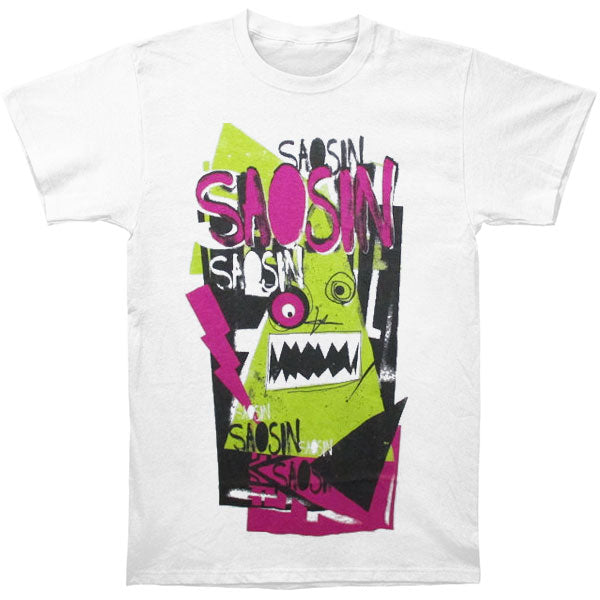 Saosin Green Monster Slim Fit T-shirt Front