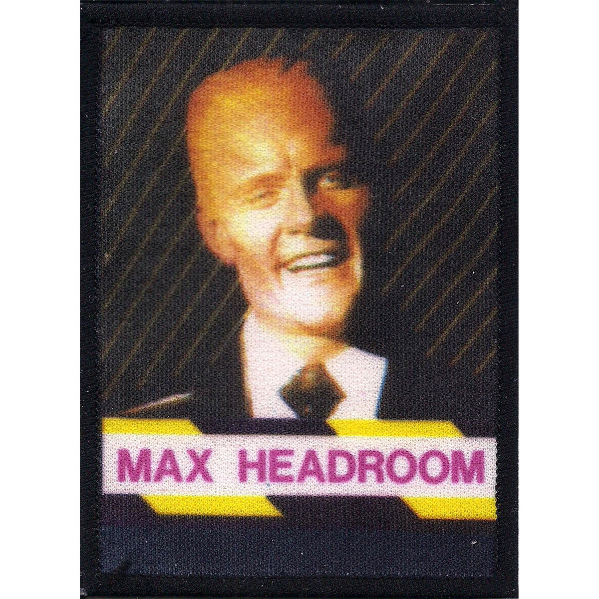 Max Headroom Photo Patch Front