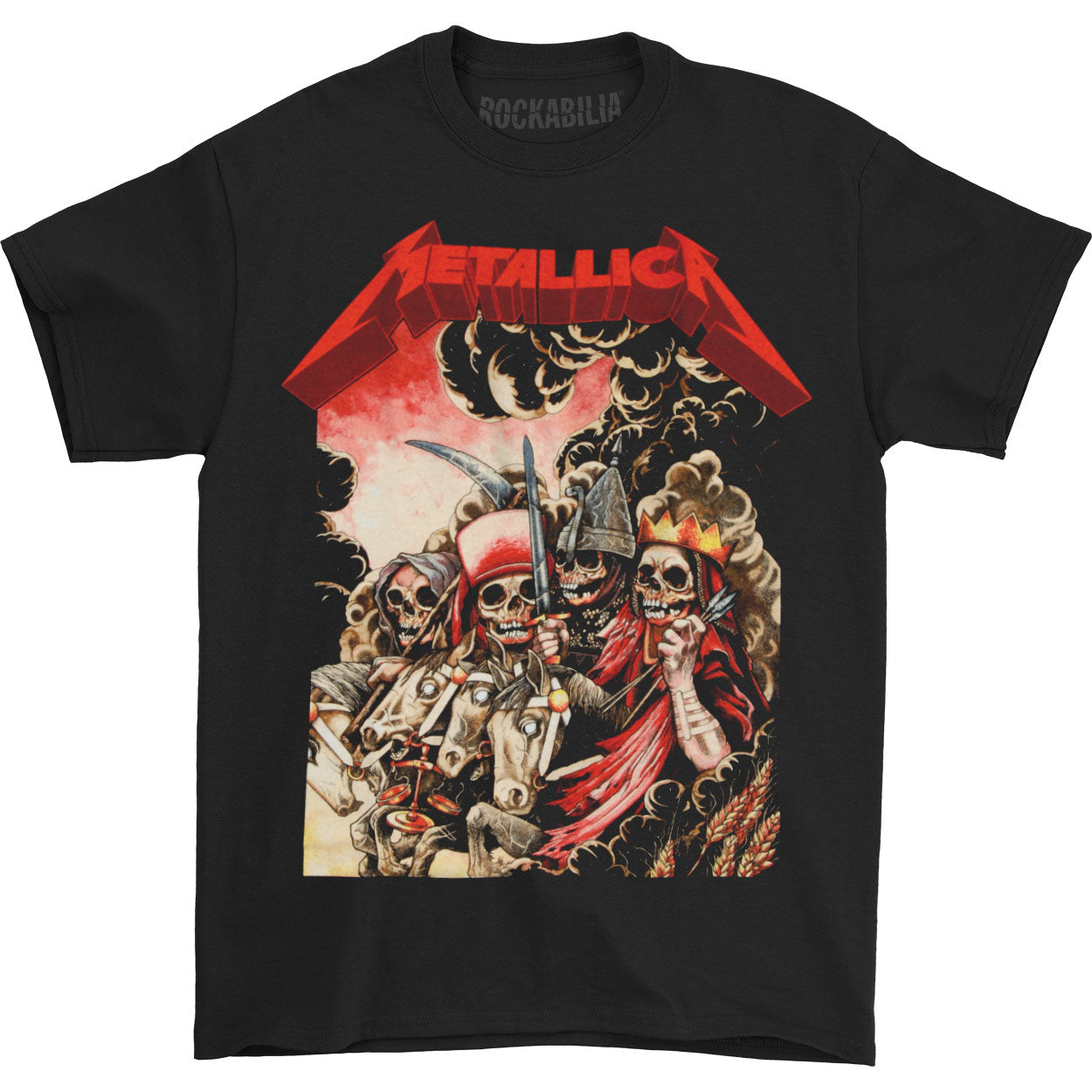 Metallica The Four Horsemen T-shirt Front