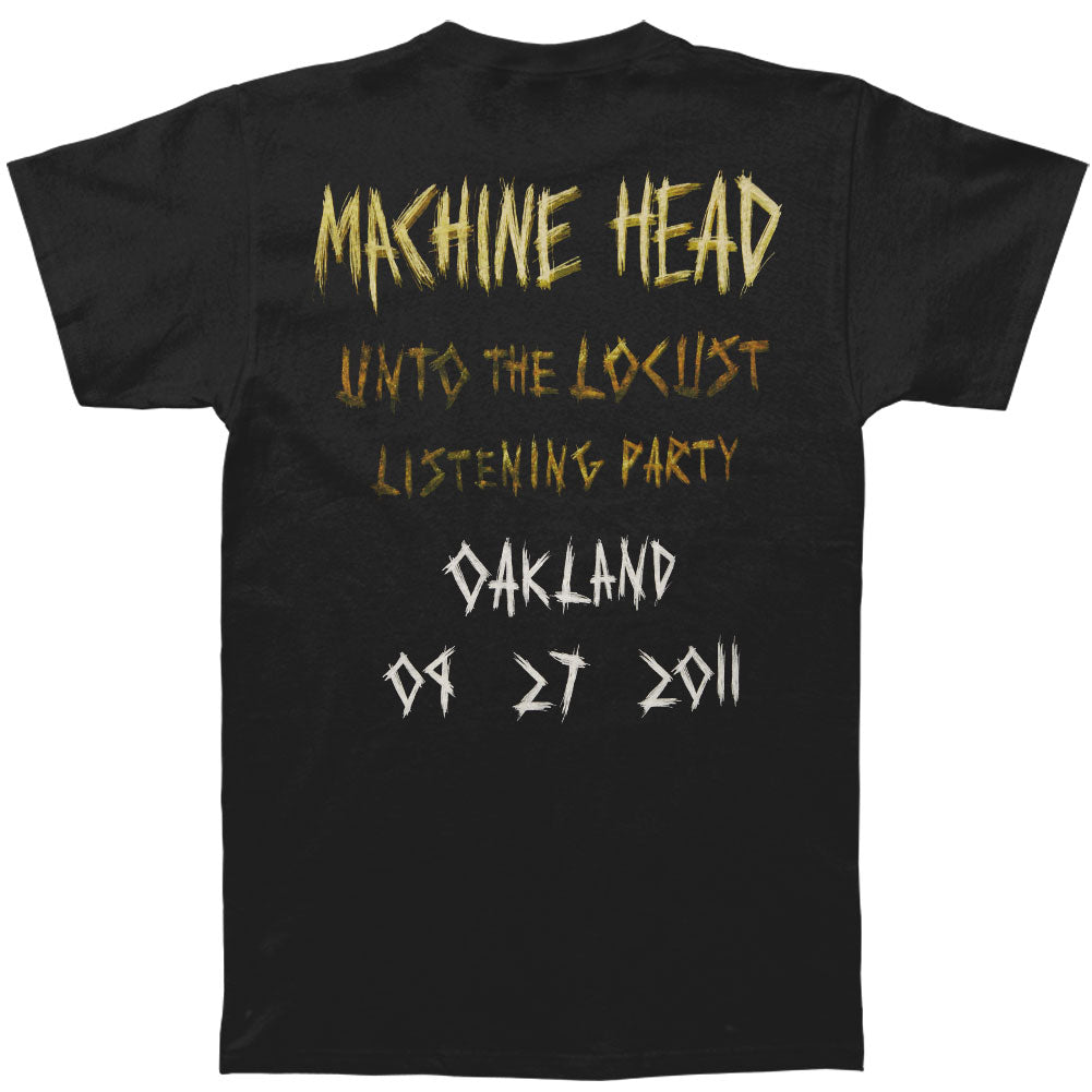 Machine Head Listening Party T-shirt Back